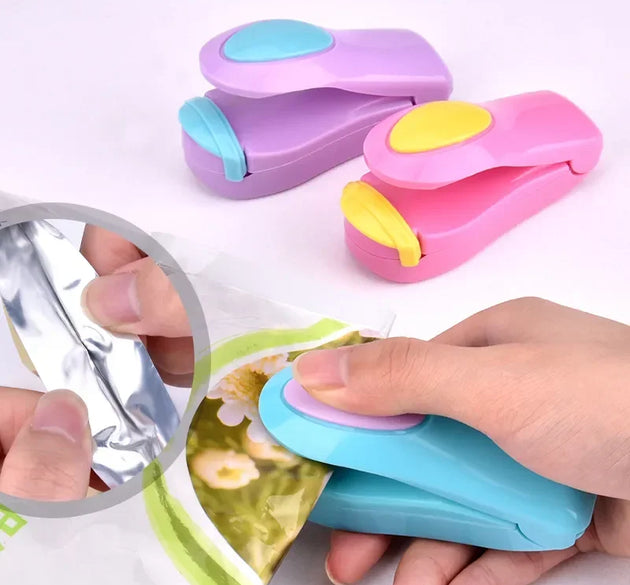 Kitchen Accessories Tools Mini Portable Food Clip Heat Sealing Machine Sealer Home Snack Bag Sealer Kitchen Utensils Gadget Item